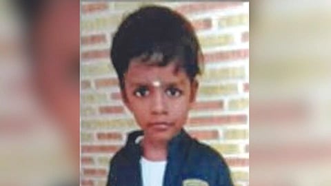 Five year old boy killed in Auto topple