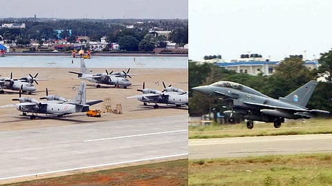 IAF’s multinational air exercise commenced at Sulur Air Force Station.&nbsp;&nbsp;