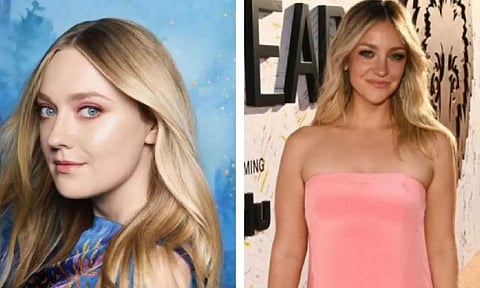 Actors Dakota Fanning, Abby Elliott (Instagram)