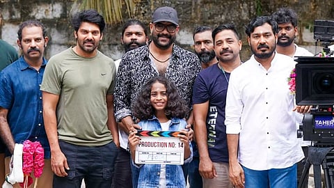 Team of actor Arya's new film