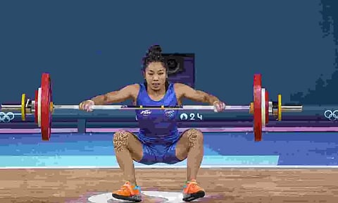 Mirabai Chanu’s bid for 2nd Olympic medal falls short, finishes fourth