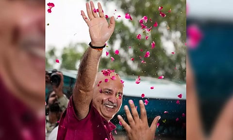 Senior AAP leader Manish Sisodia (PTI)