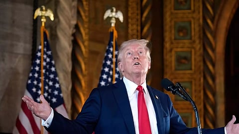 Former US President Donald Trump (AP)