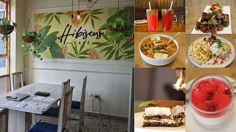 Hibiscus Cafe and their variety of dishes&nbsp;