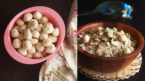 Sweet makhana and Panjiri