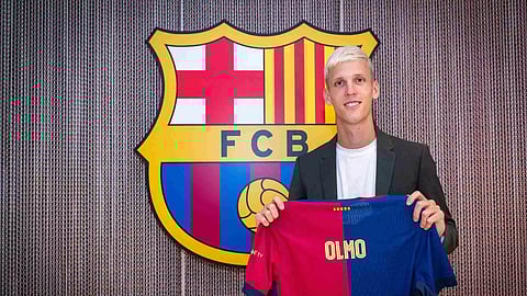 Dani Olmo fc Barca