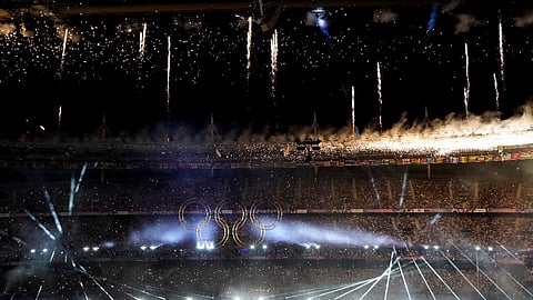 Closing ceremony of the 2024 Summer Olympics at the Stade de France