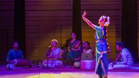 13-year-old Lei Muzi performing Bharatnatyam (PTI)&nbsp;
