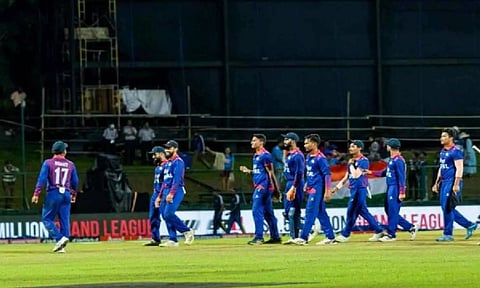 Team Nepal (Photo: CricketNep/ X)