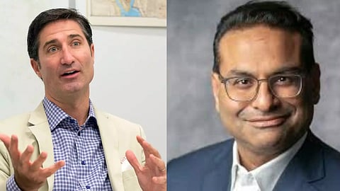 Brian Niccol and Laxman Narasimhan
