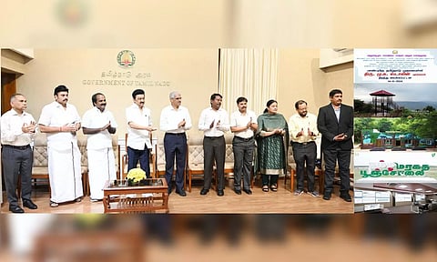 CM Stalin inaugurates eco-tourism corridor in Yelagiri; Maragatha pooncholai