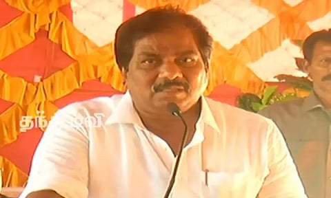 State Minister for Commercial Taxes and Registration, P Moorthy