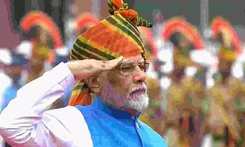 PM Narendra Modi greets citizens on India's 78th Independence Day