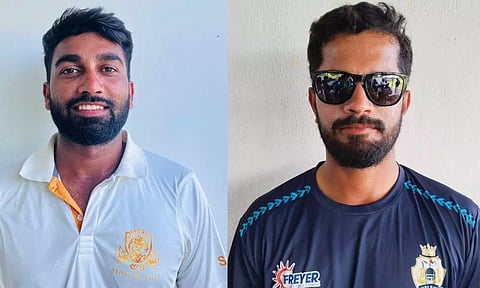 (L-R) R. Sanjay Yadav, Shoaib Mohd. Khan