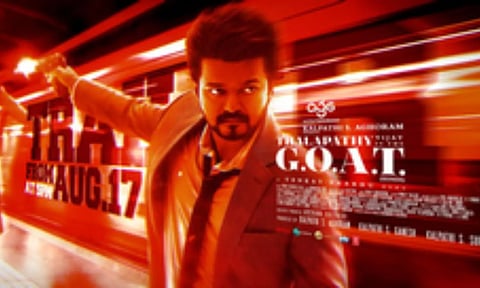 Poster of GOAT Movie