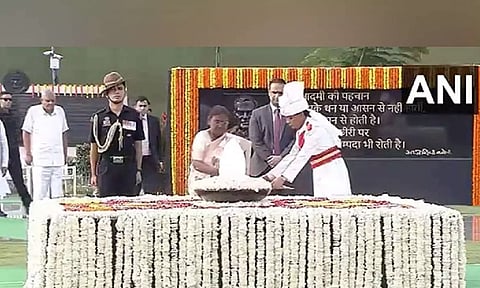 President Murmu, PM Modi lead tributes to Atal Bihari Vajpayee on his death anniversary