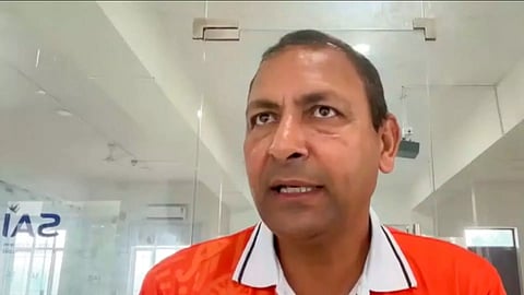 &nbsp;Indian women's hockey team chief coach Harendra Singh (PTI)