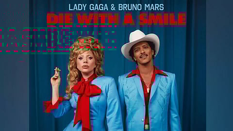 'Die With a Smile' Poster (Photo/X)