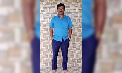 Deceased TNSTC bus driver Prathap