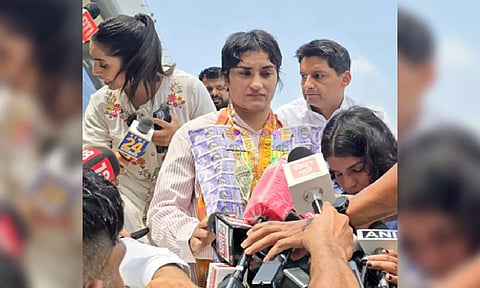Wrestler Vinesh Phogat&nbsp;