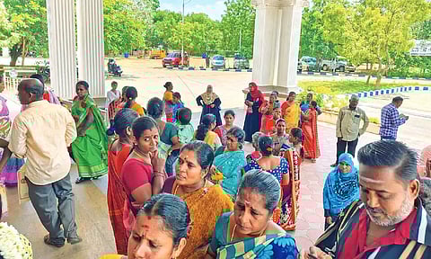 False info on scheme, chaos at Tiruchy Collectorate