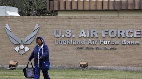 &nbsp;Lackland Air Force Base in San Antonio (AP)
