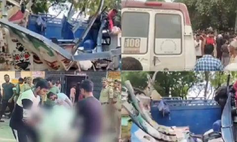 Visuala from the spot (IANS)