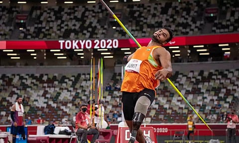 &nbsp;Javelin thrower Sumit Antil