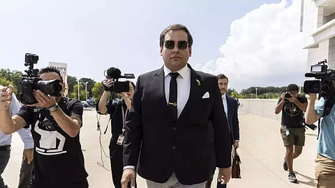 Former US Rep. George Santos (AP)