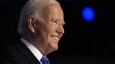 Joe Biden at the Democratic National Convention (AP)