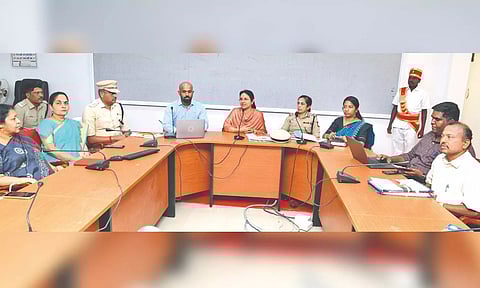 SIT and MDT team officials meet at Krishnagiri Collector’s office