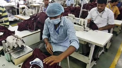 Women working in a textile company&nbsp;