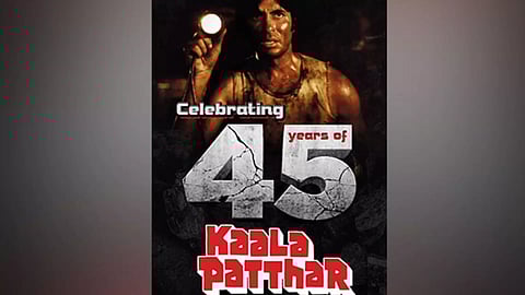 Kaala Patthar poster (Instagram)
