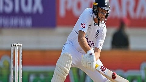 Joe Root in the test match (Photo/X)