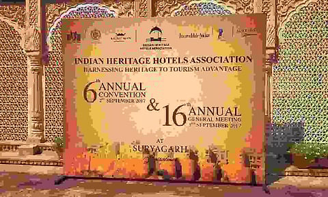 &nbsp;16th Annual Indian Heritage Hotels Association (X)