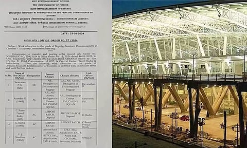Additional officers appointed in Chennai airport