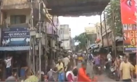 Visual from the spot (Screengrab:X-@ThanthiTV)