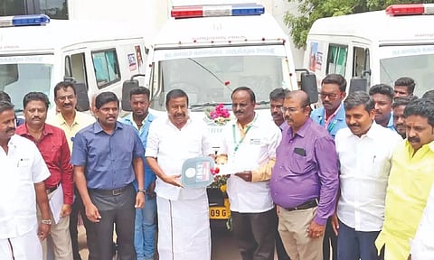 KN Nehru inaugurates mobile veterinary clinic