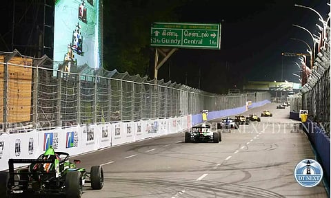 F4 Chennai street night race (Photo credit: Manivasagan N )