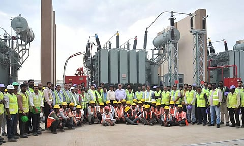 CMRL has inaugurated a substation for the Poonamallee depot for phase II of the Metro Rail project