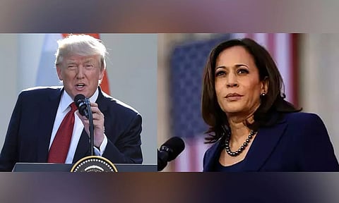 Donald Trump; Kamala Harris