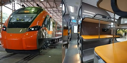 Union Railway Minister Ashwini Vaishnaw inspected the production of Vande Bharat sleeper coach at Bharat Earth Movers Limited's (BEML) facility in Bengaluru.
