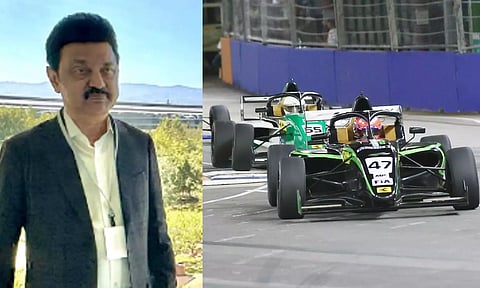 Chief Minister M K Stalin; Chennai F4 street race (X)