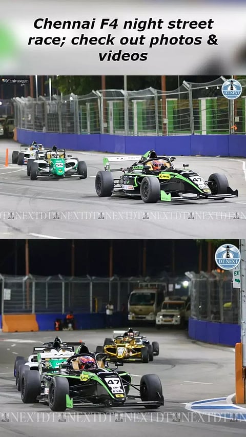Chennai F4 night street race; check out photos & videos