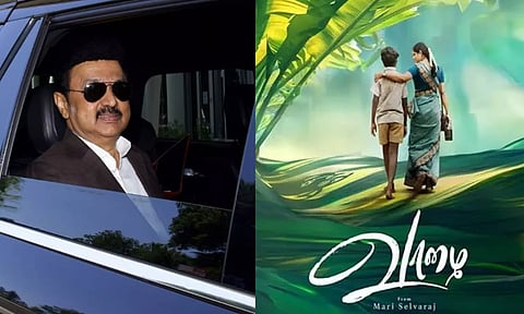 Chief Minister M K Stalin; "Vaazhai" poster (X)