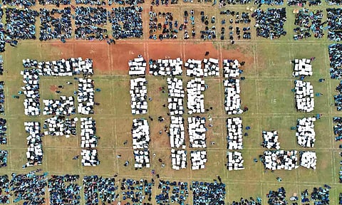 AM Jain College attempts world record on 122nd Founder’s Day