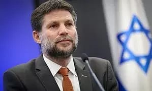 Israeli Finance Minister Bezalel Smotrich
