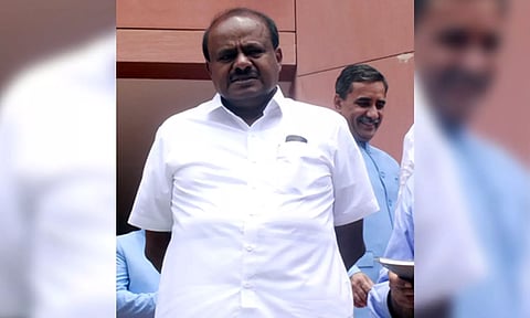 Minister of Heavy Industries HD Kumaraswamy