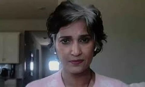 Malayalam actress Sowmya (Screengrab)