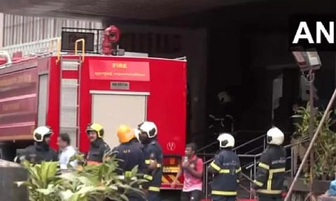 Fire breaks out at Times building in Mumbai